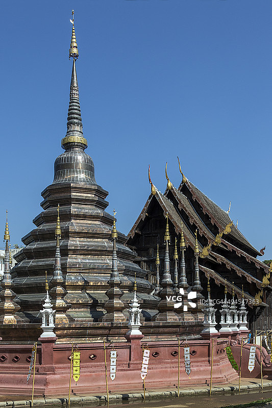 泰国清迈潘道寺图片素材