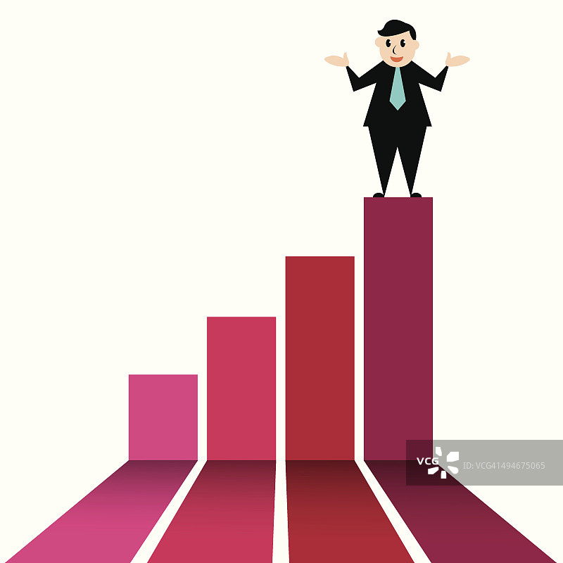 商人插图图片素材