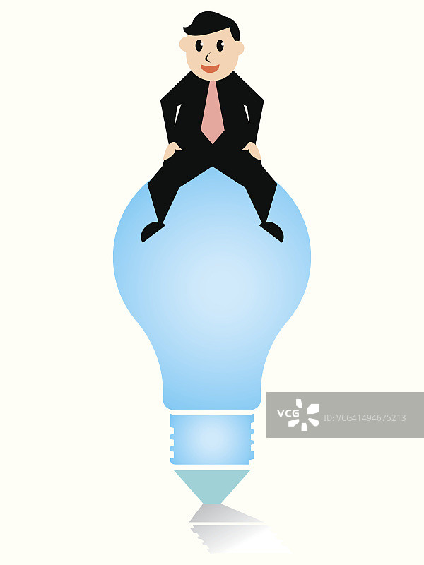 商人插图图片素材