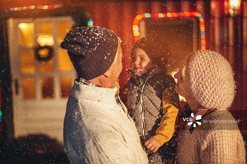 第一场雪图片素材