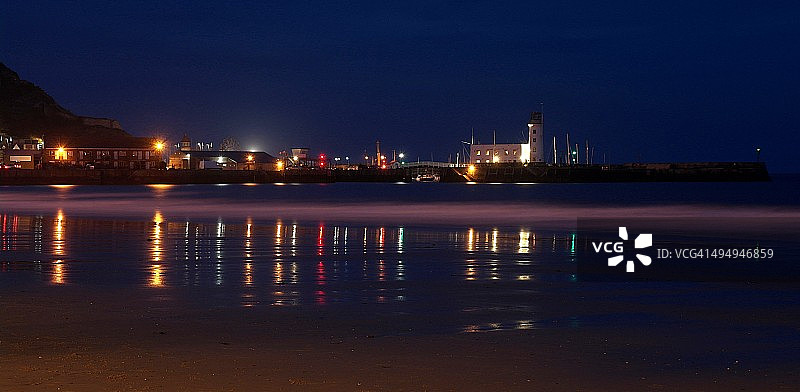 斯卡伯勒灯塔图片素材