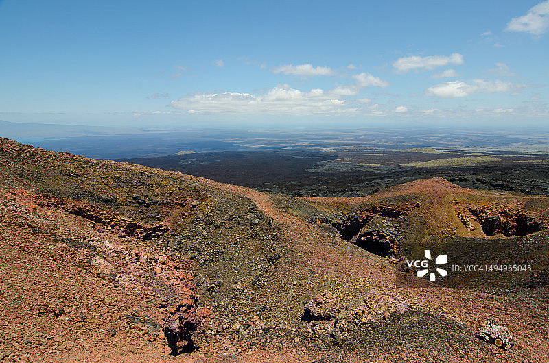 内格拉火山徒步之旅 - 伊莎贝拉岛图片素材