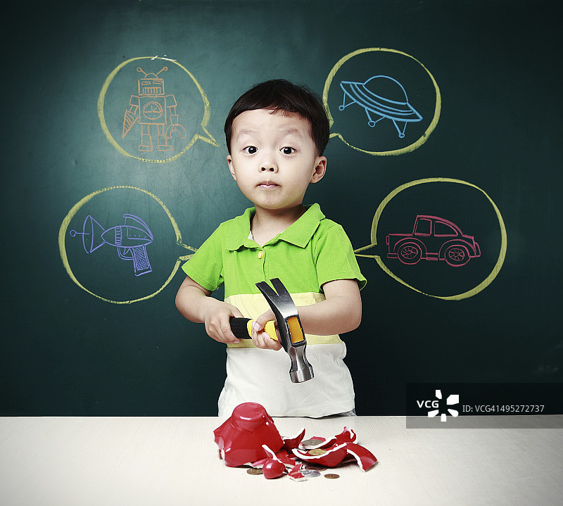 可爱的亚洲婴儿图片素材