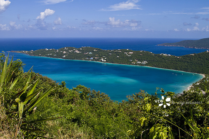 圣托马斯岛美根斯湾图片素材