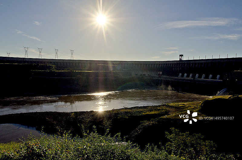 伊泰普水电站，巴西图片素材