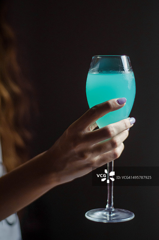 异国情调水果利口酒图片素材