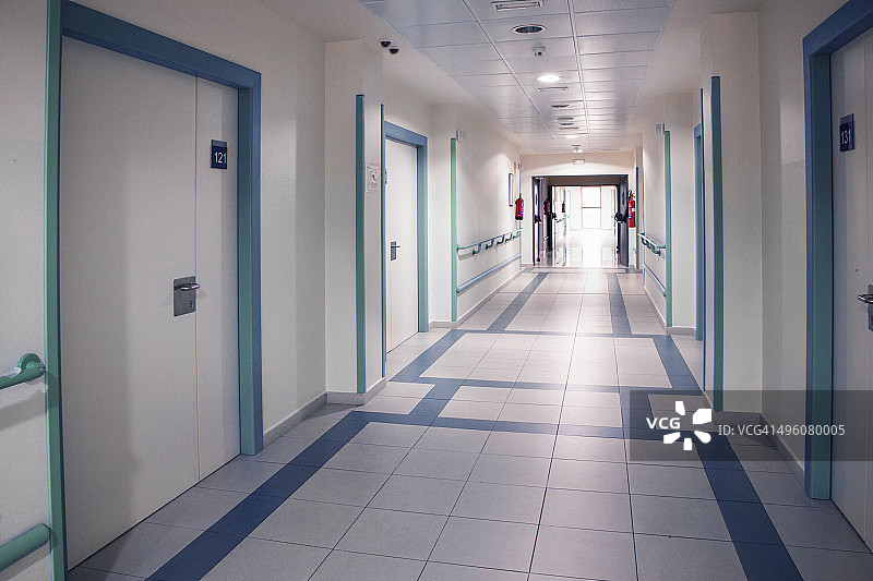 医院的走廊图片素材