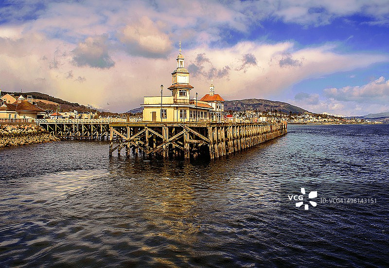 苏格兰，杜伦维多利亚码头图片素材