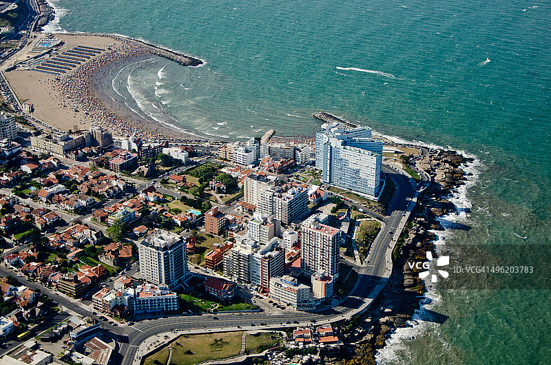 马德普拉塔全景图片素材