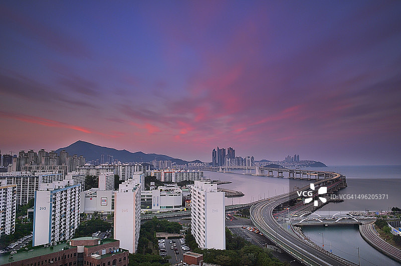 海滨城市图片素材