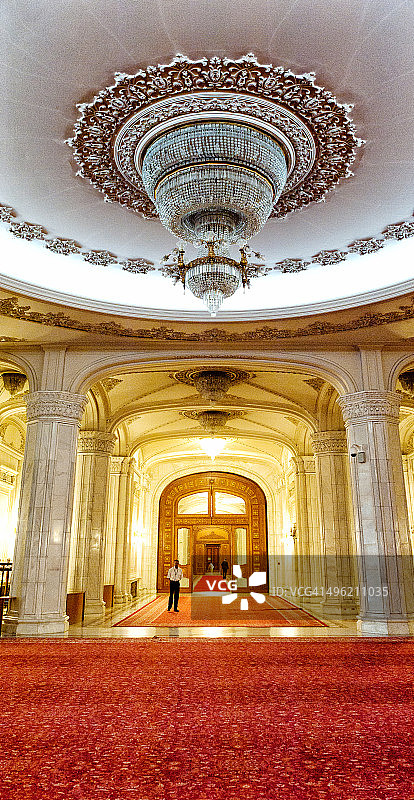 布加勒斯特议会宫图片素材