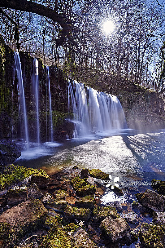 斯古德·德维里瀑布图片素材