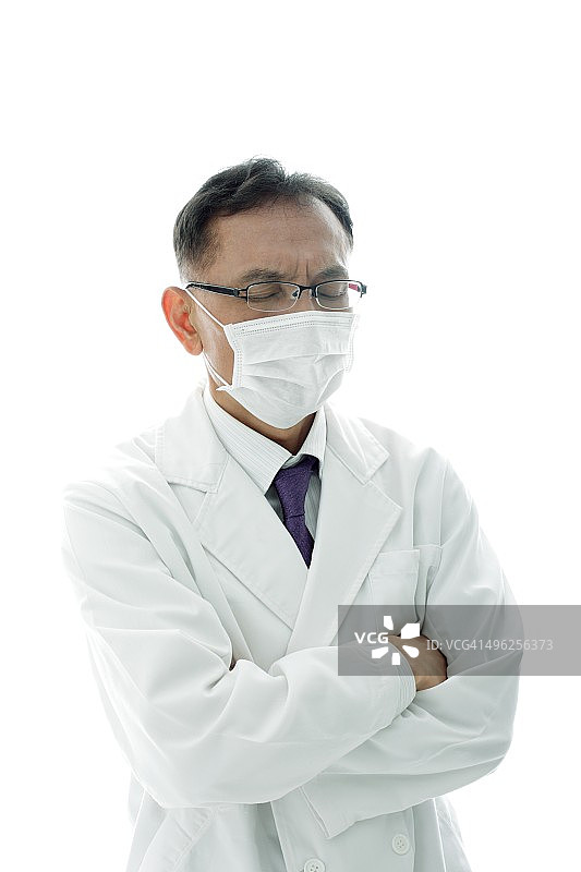 中年医生图片素材