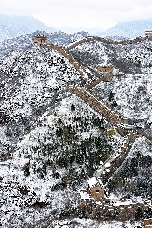 金山岭长城图片素材