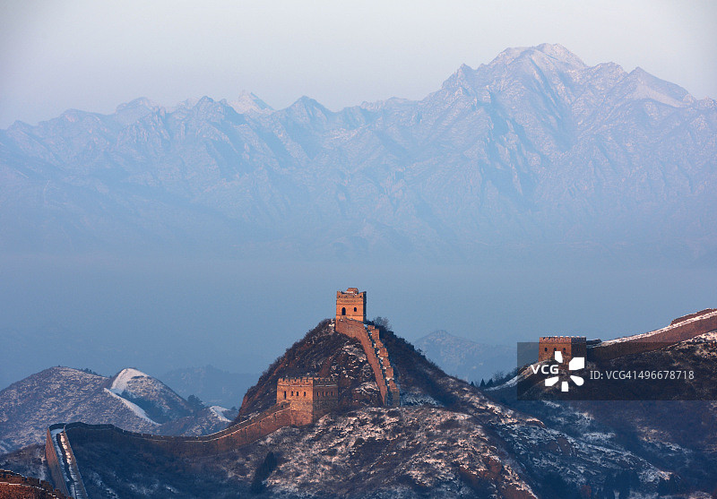 金山岭长城图片素材