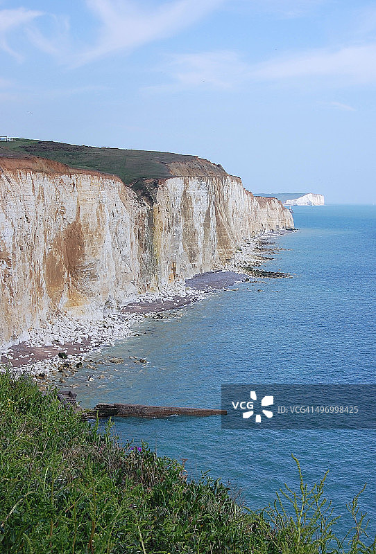 白色悬崖图片素材