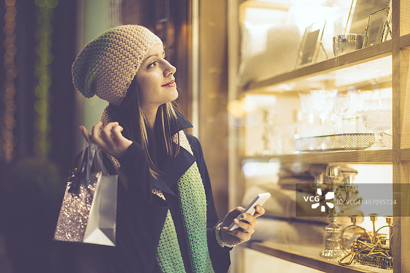 冬季购物季图片素材