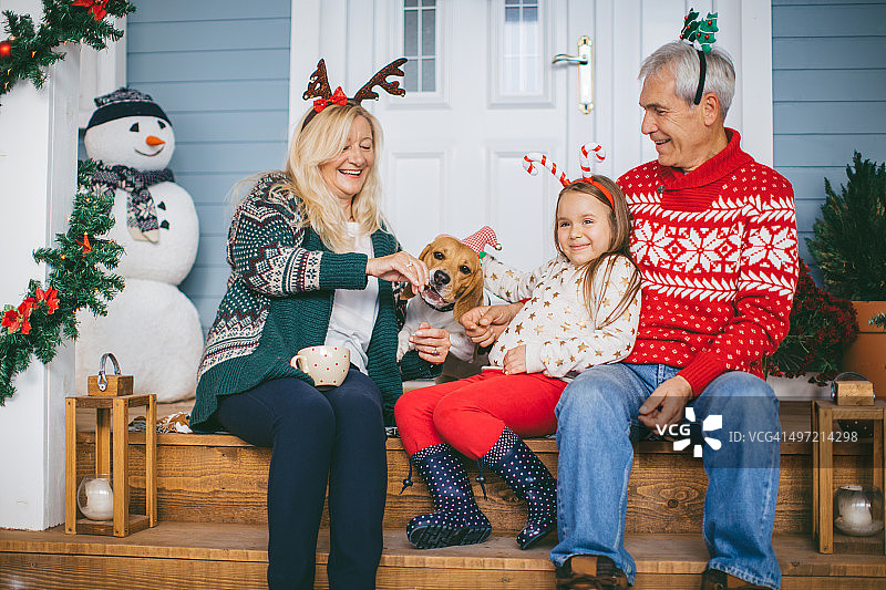 乡村圣诞节图片素材