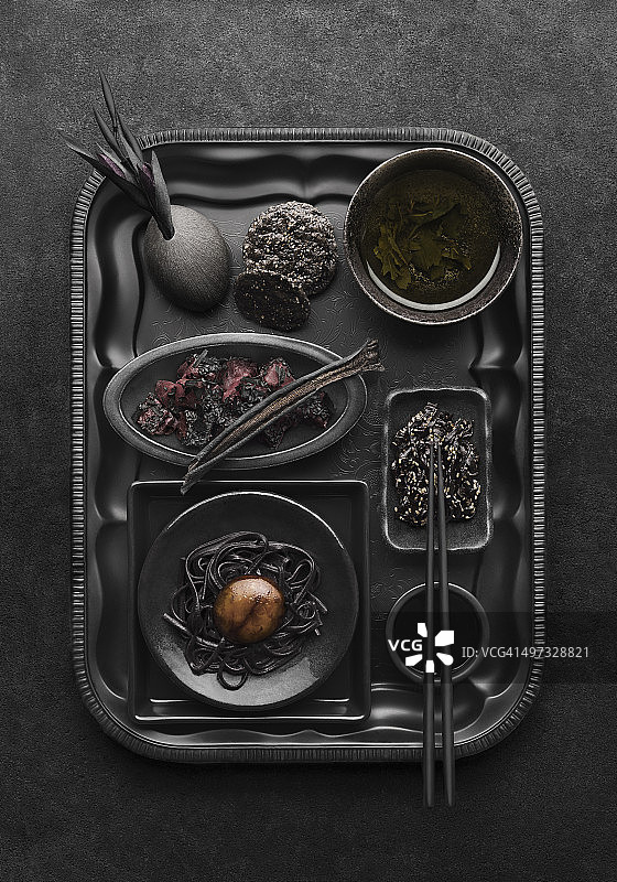 黑色食物图片素材