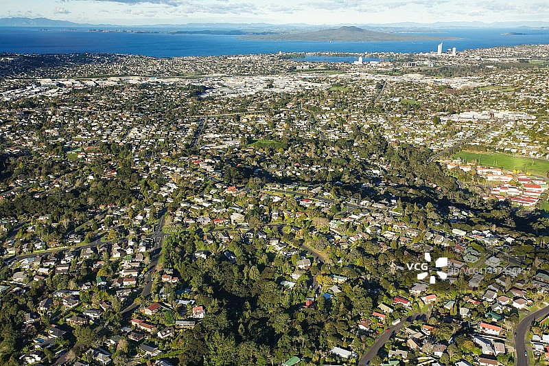 新西兰的城市和地标图片素材