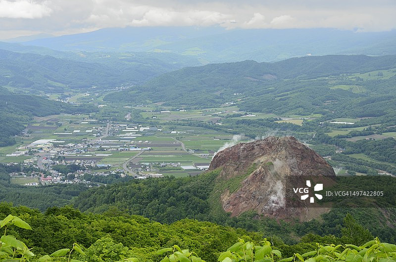 火山景观图片素材