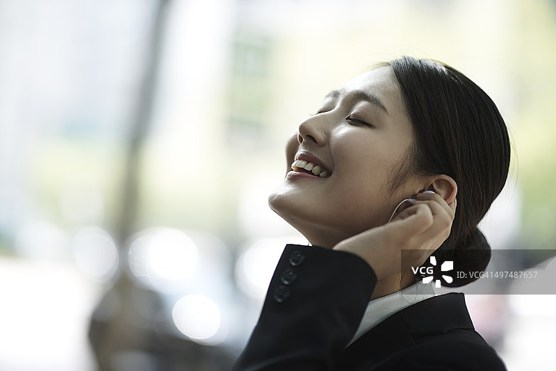 首尔江南商务区图片素材