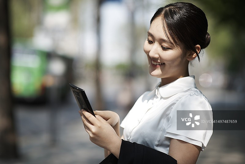 首尔江南商务区图片素材