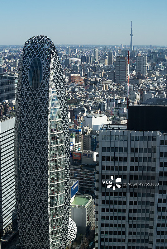 清晨的东京晴空塔图片素材