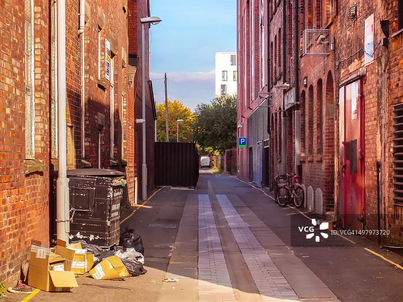 曼彻斯特安科茨街区 - 关闭的门图片素材