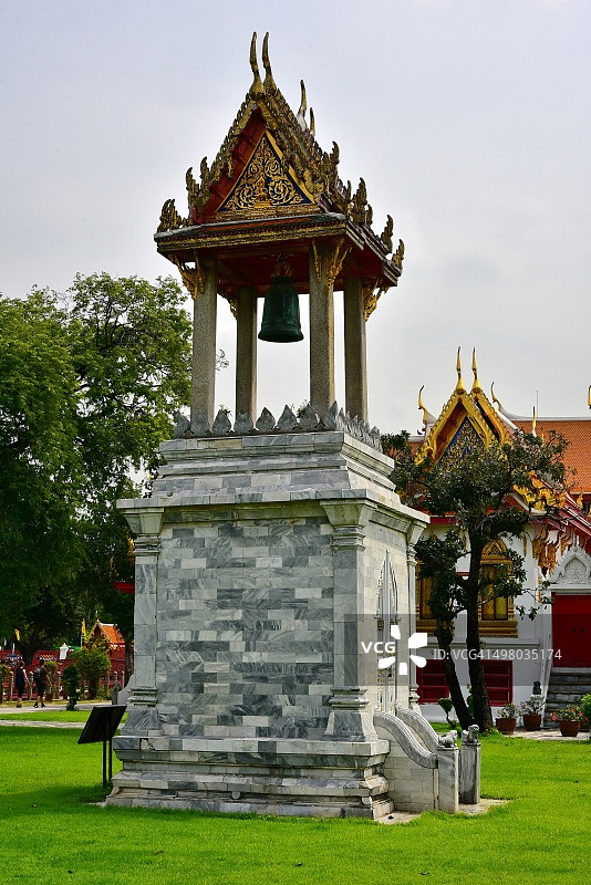 曼谷云石寺的钟楼建筑图片素材
