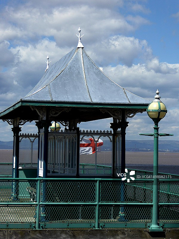 克莱夫登维多利亚码头图片素材