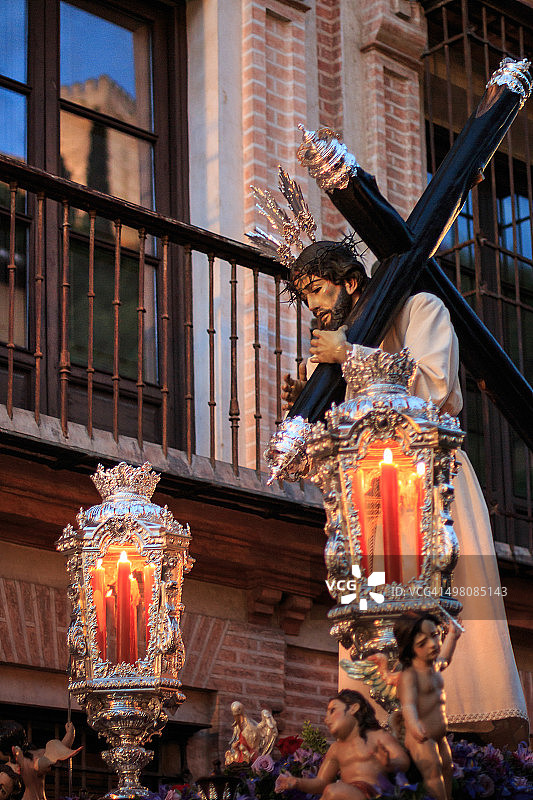 孔查基督像图片素材