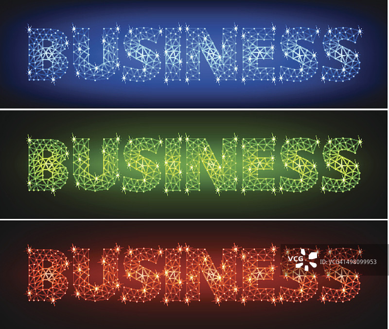 三角形节点连接结构商务矢量图图片素材