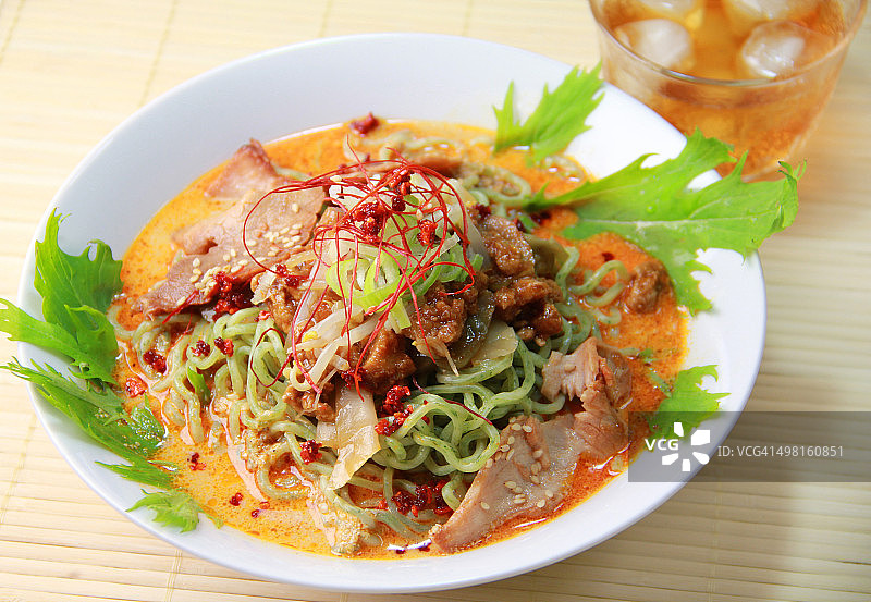 凉拌担担面图片素材