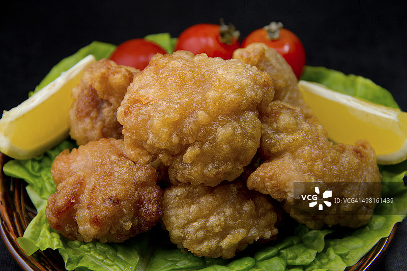 龙田扬（日式炸菜）图片素材