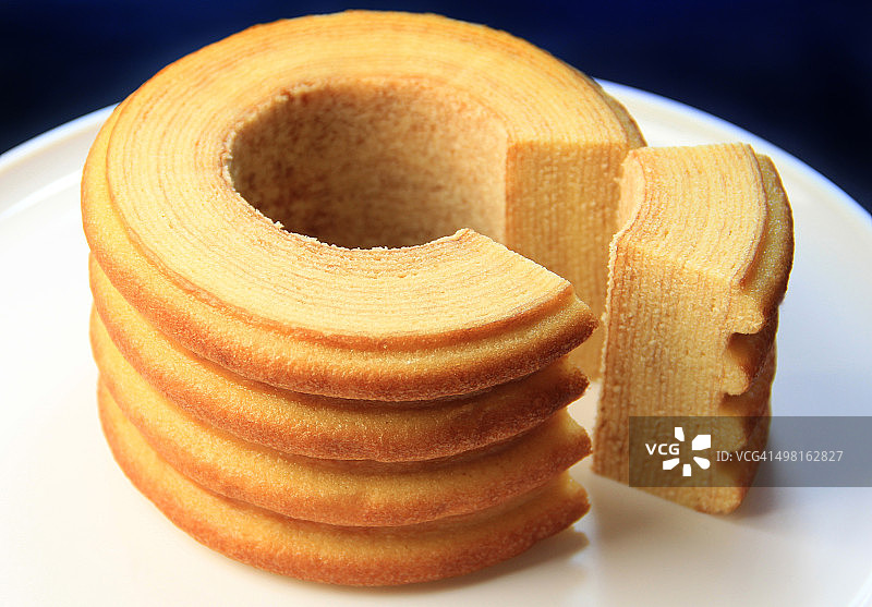 年轮蛋糕图片素材
