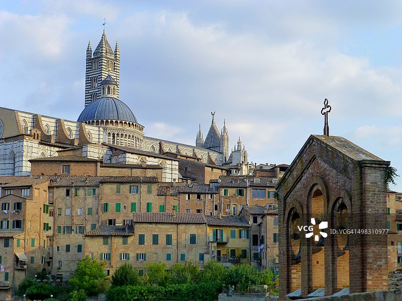 锡耶纳大教堂景观图片素材