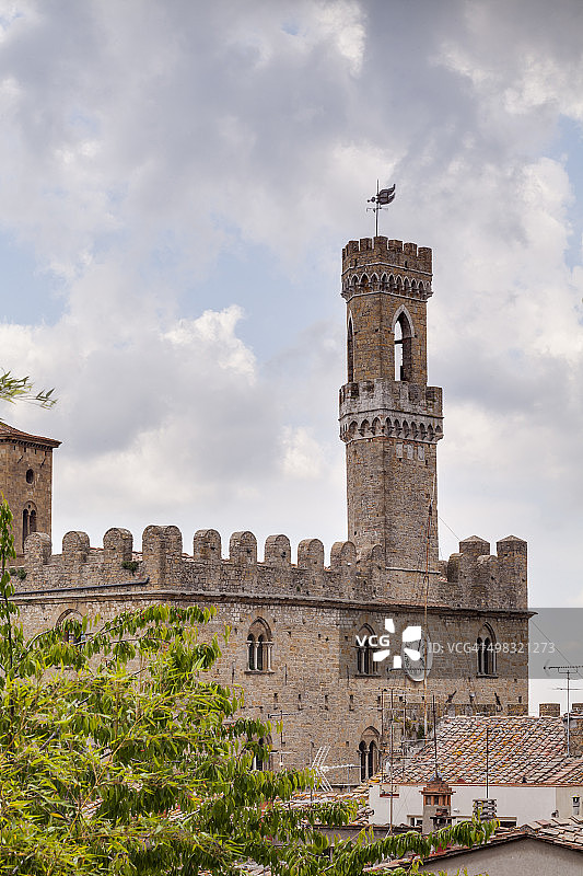 托斯卡纳沃尔泰拉的普里奥里宫图片素材