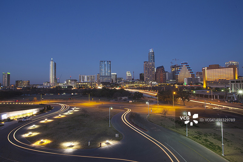 奥斯汀天际线图片素材