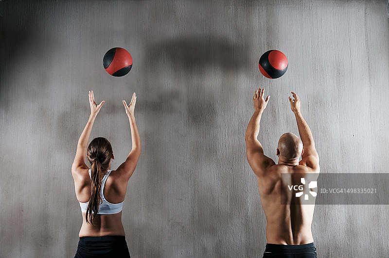 协调的健身程序图片素材