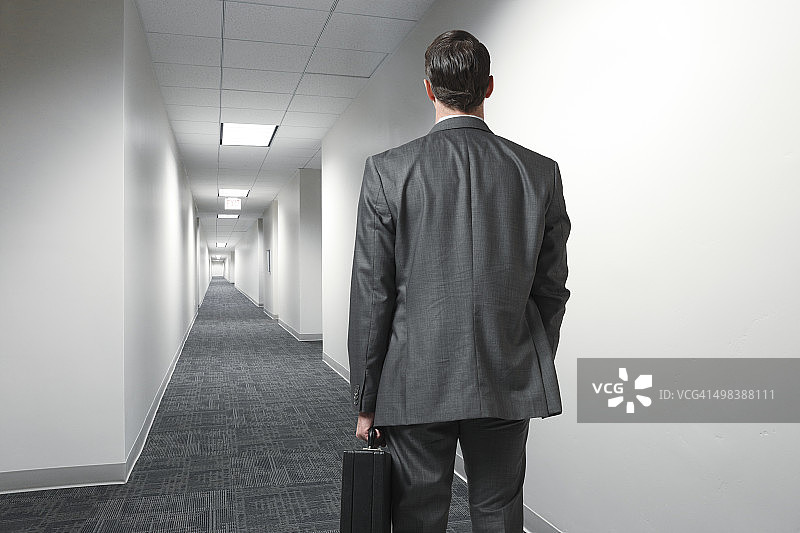 俯视走廊图片素材