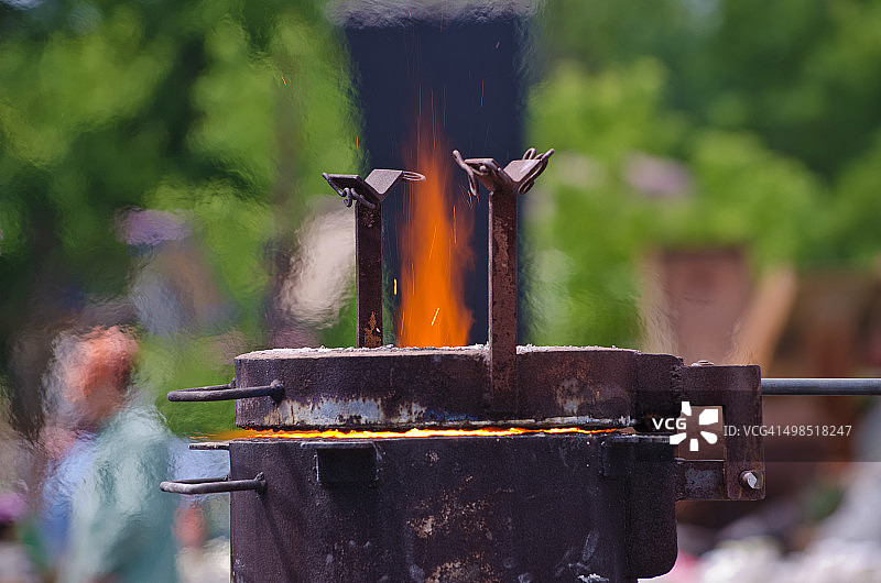 炉火火焰图片素材