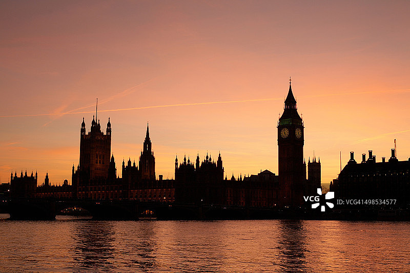 英国伦敦议会大厦图片素材