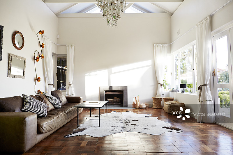 波西米亚风格客厅图片素材