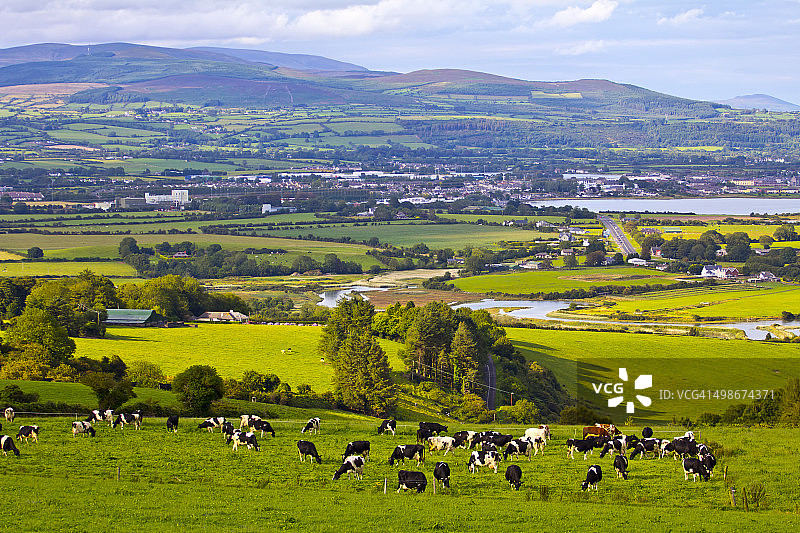 爱尔兰山丘图片素材