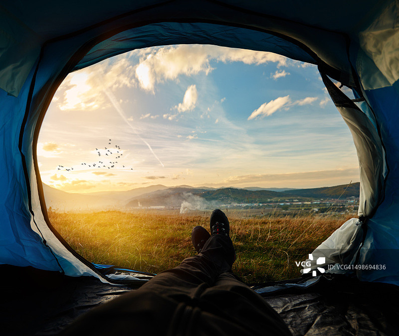 日落自然探索图片素材