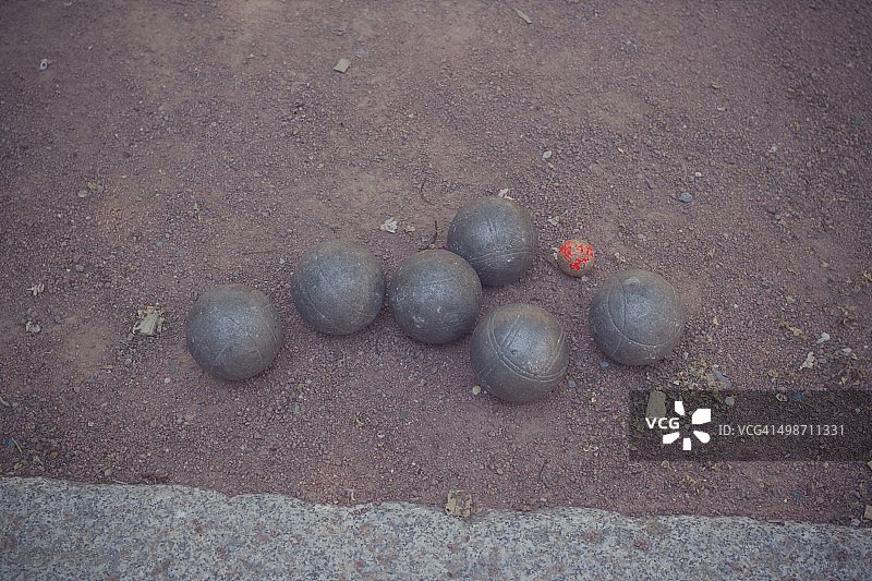 法式滚球图片素材