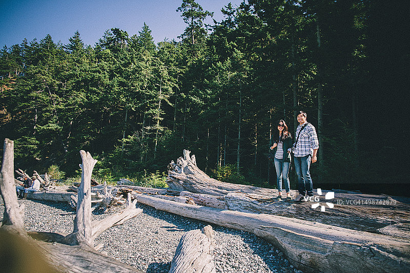 欺骗关徒步旅行图片素材