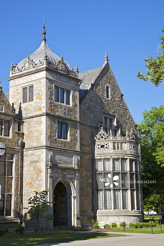 经典英式大学建筑图片素材