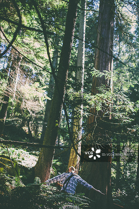 迪ception通道徒步旅行图片素材